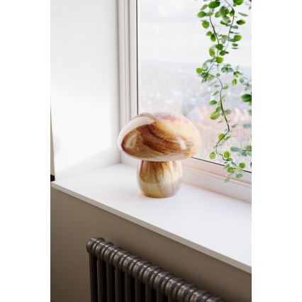 ByRydens - Stalinis šviestuvas MIRA MUSHROOM 1xE27/8W/230V rudas