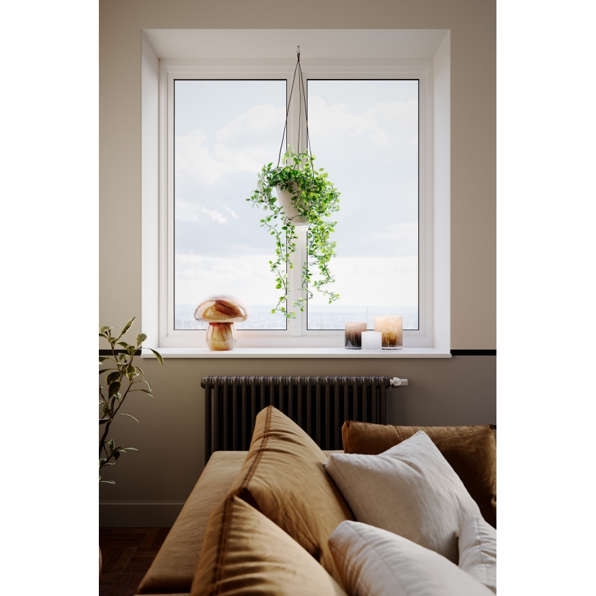ByRydens - Stalinis šviestuvas MIRA MUSHROOM 1xE27/8W/230V rudas