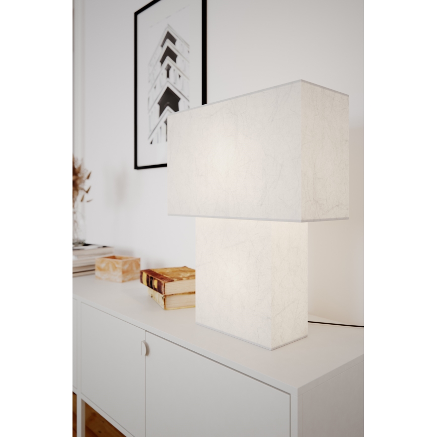 ByRydens - Stalinė lempa iSQUARE 1xE27/8W/230V balta
