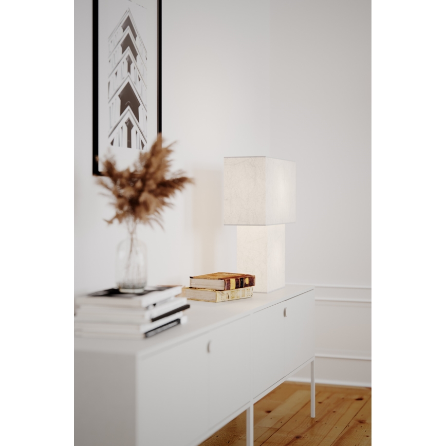 ByRydens - Stalinė lempa iSQUARE 1xE27/8W/230V balta