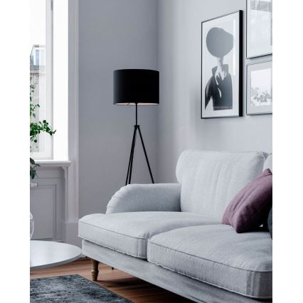 ByRydens - Grindinė lempa RINA 1xE27/5W/230V juoda