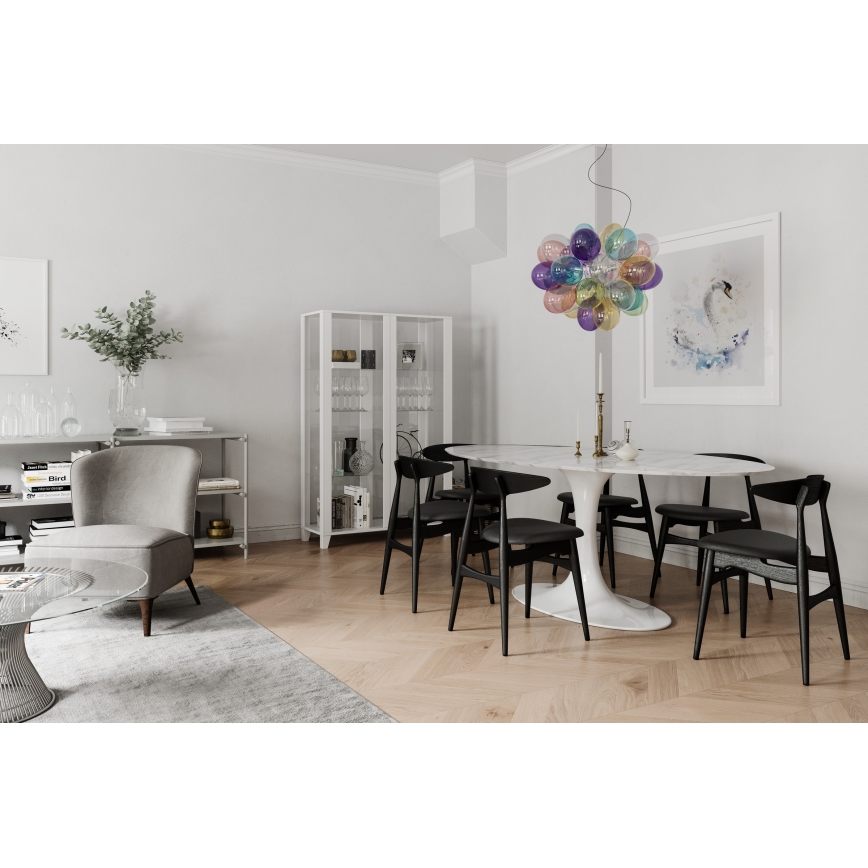 ByRydens - Pakabinamas sietynas GROSS 8xG9/4W/230V spalvingas diametras 50 cm