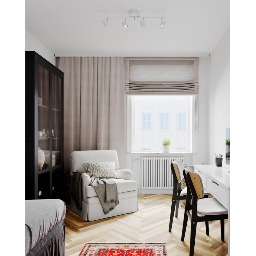 ByRydens - Akcentinis apšvietimas CORRECT 4xGU10/7W/230V balta