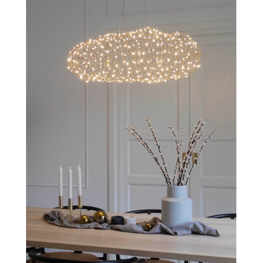 ByRydens - LED Pakabinamas sietynas HAYDEN LED/15W/230V auksas