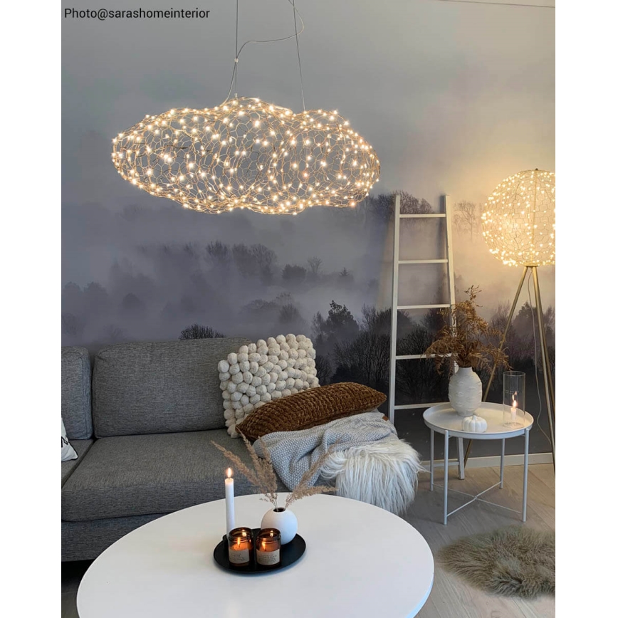 ByRydens - LED Pakabinamas sietynas HAYDEN LED/15W/230V auksas