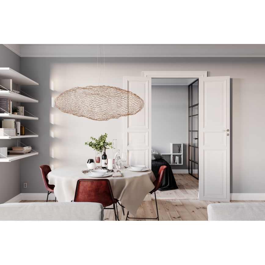 ByRydens - LED Pakabinamas sietynas HAYDEN LED/20W/230V auksas