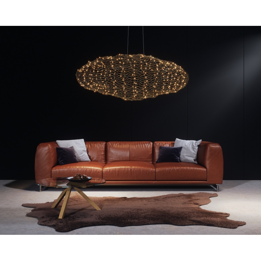 ByRydens - LED Pakabinamas sietynas HAYDEN LED/20W/230V auksas