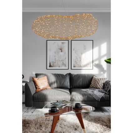 ByRydens - LED Pakabinamas sietynas HAYDEN LED/20W/230V auksas