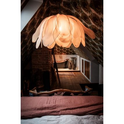 ByRydens - Pakabinamas sietynas LOU LOU 1xE27/5W/230V smėlio spalva diametras 80 cm
