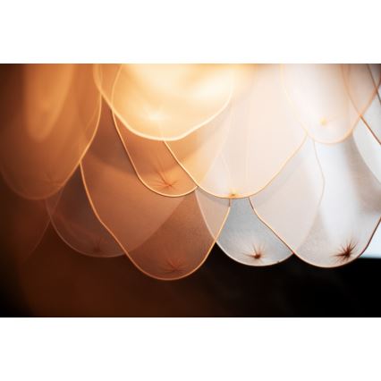 ByRydens - Pakabinamas sietynas LOU LOU 1xE27/5W/230V smėlio spalva diametras 80 cm