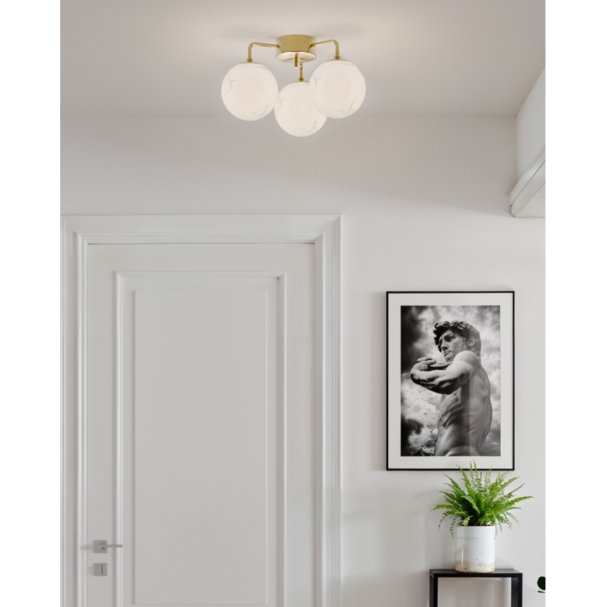 ByRydens - Prie lubų montuojamas šviestuvas BELLAGIO 3xE27/8W/230V