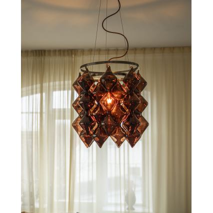 ByRydens - Pakabinamas šviestuvas ant laido GEMMA 1xE27/5W/230V