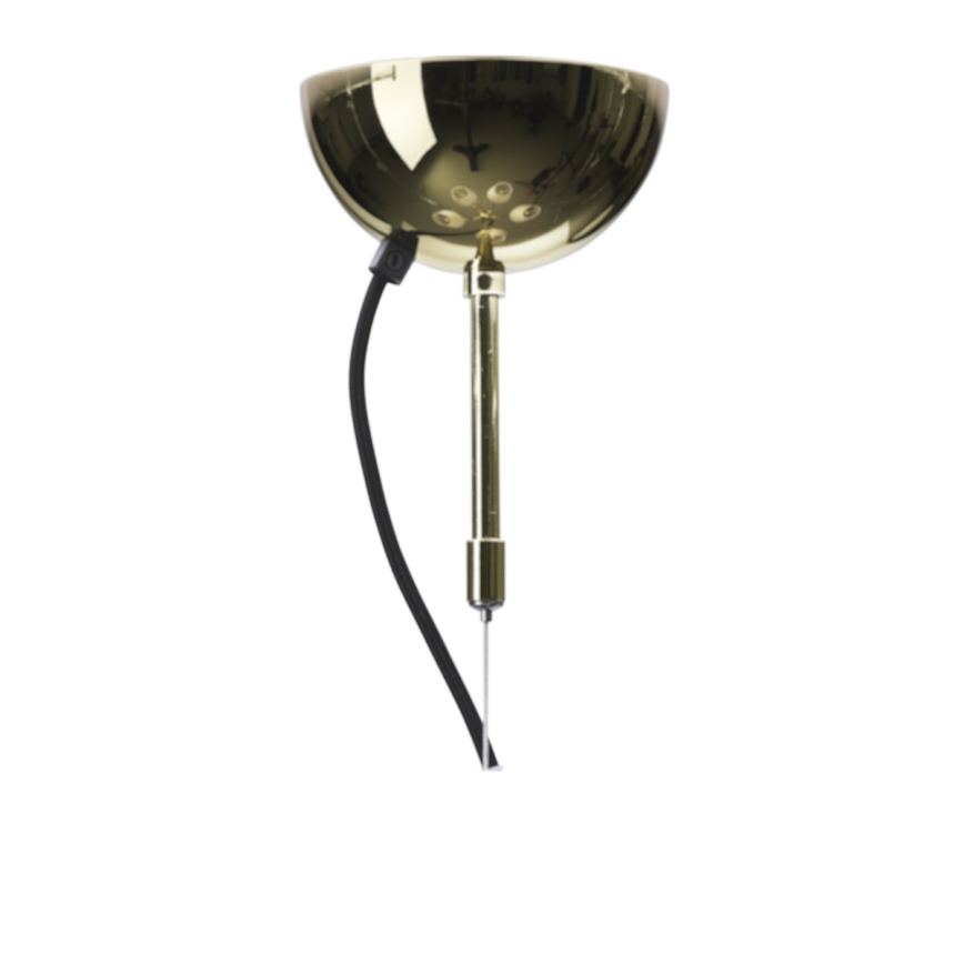 ByRydens - Pakabinamas šviestuvas ant laido LYNF 5xE14/8W/230V žalvaris/balta