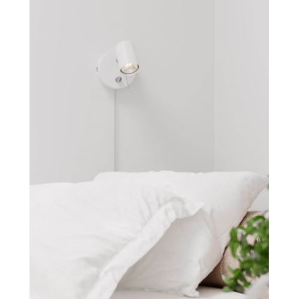 ByRydens - Pritemdomas sieninis kryptinis šviestuvas CORRECT 1xGU10/7W/230V balta