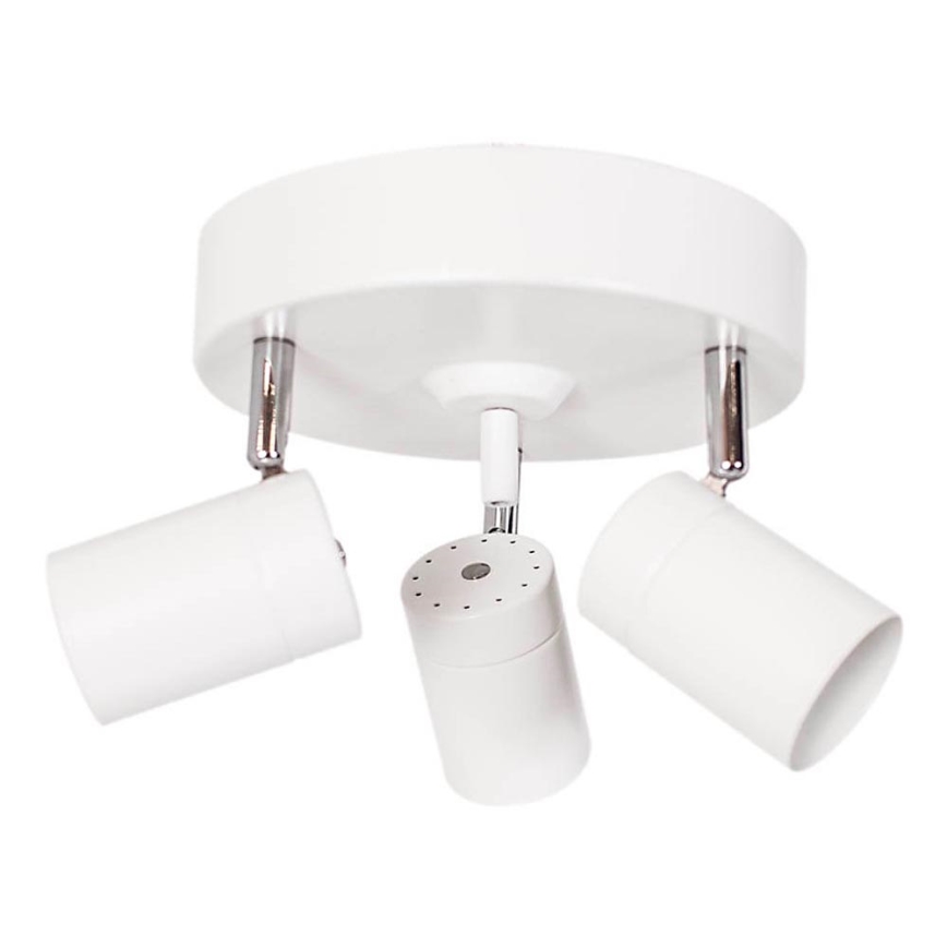 ByRydens - Akcentinis apšvietimas CORRECT 3xGU10/7W/230V balta diametras 20 cm