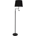 ByRydens - LED grindinė lempa ORLANDO 1xE27/5W/230V + LED/3W, juoda, Ø 36 cm