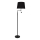ByRydens - LED grindinė lempa ORLANDO 1xE27/5W/230V + LED/3W, juoda, Ø 36 cm