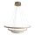 ByRydens - LED Pakabinamas sietynas TRIONE LED/45W/230V ruda diametras 80 cm