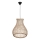 ByRydens - Pakabinamas sietynas SEAGRASS 1xE27/8W/230V smėlio spalva diametras 49 cm
