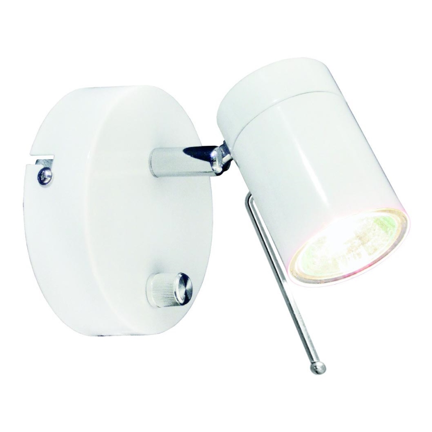 ByRydens - Pritemdomas sieninis kryptinis šviestuvas CORRECT 1xGU10/7W/230V balta