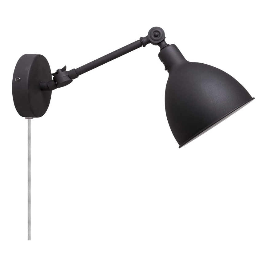 ByRydens - Sieninis šviestuvas TURGUS MINI 1xE27/5W/230V juoda