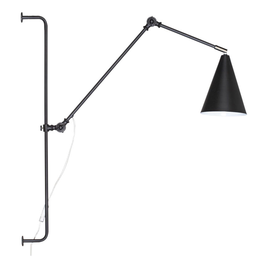 ByRydens - Sieninis šviestuvas YUKON 1xE27/5W/230V juoda