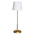 ByRydens - stalinė lempa LUMI 1xE27/8W/230V balta/auksinė 68,5 cm