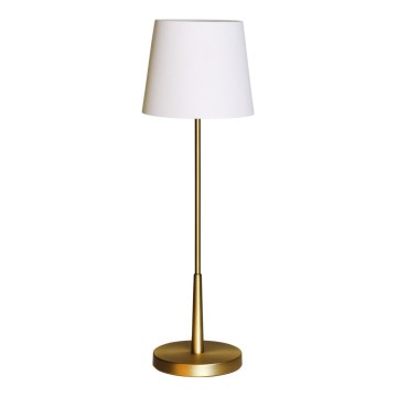 ByRydens - stalinė lempa LUMI 1xE27/8W/230V balta/auksinė 68,5 cm