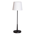 ByRydens - Stalinė lempa LUMI 1xE27/8W/230V balta/juoda 68,5 cm