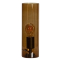 ByRydens - Stalinis šviestuvas FLAKE 1xE27/8W/230V ruda/dūminė