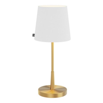 ByRydens - Stalinis šviestuvas LUMI 1xE27/8W/230V balta/auksinė 48,5 cm