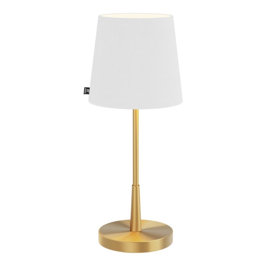ByRydens - Stalinis šviestuvas LUMI 1xE27/8W/230V balta/auksinė 48,5 cm