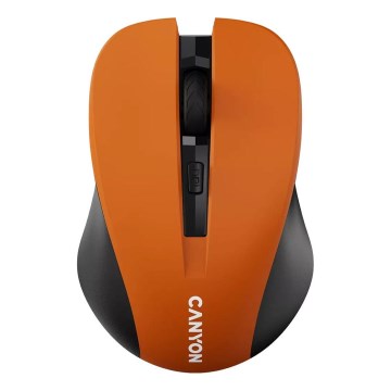 Canyon - Belaidė pelė 800/1000/1200 DPI 2xAAA oranžinė