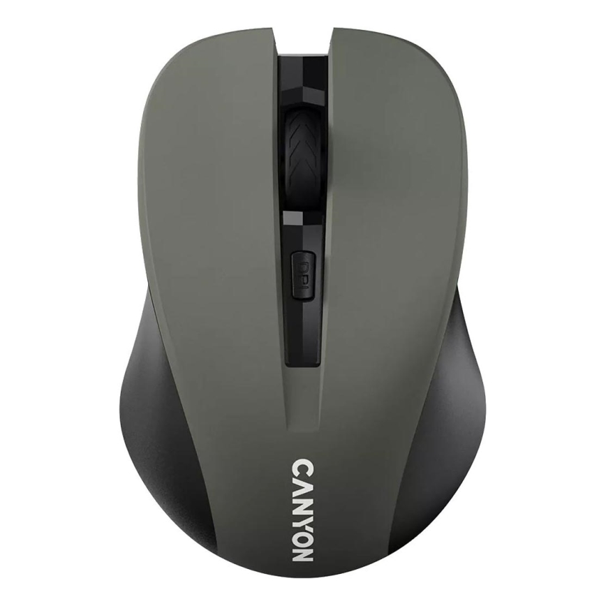 Canyon - Belaidė pelė 800/1000/1200 DPI 2xAAA pilka