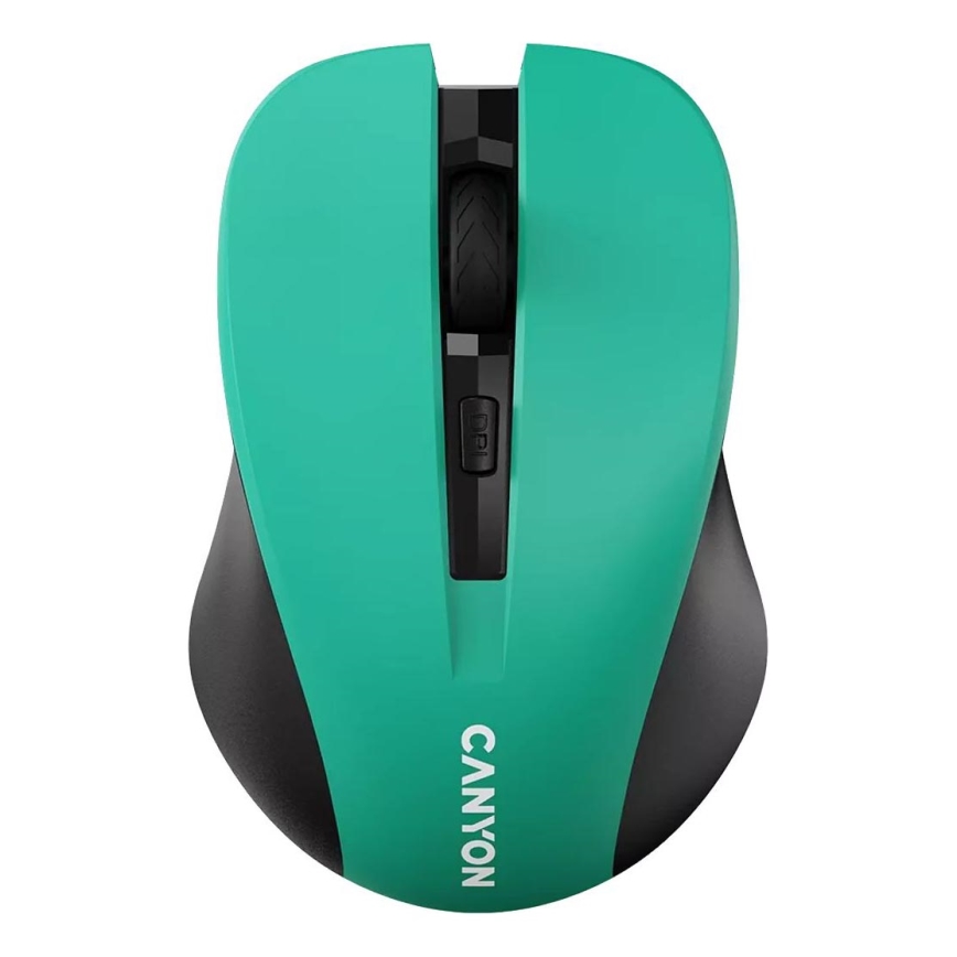 Canyon - Belaidė pelė 800/1000/1200 DPI 2xAAA žalia