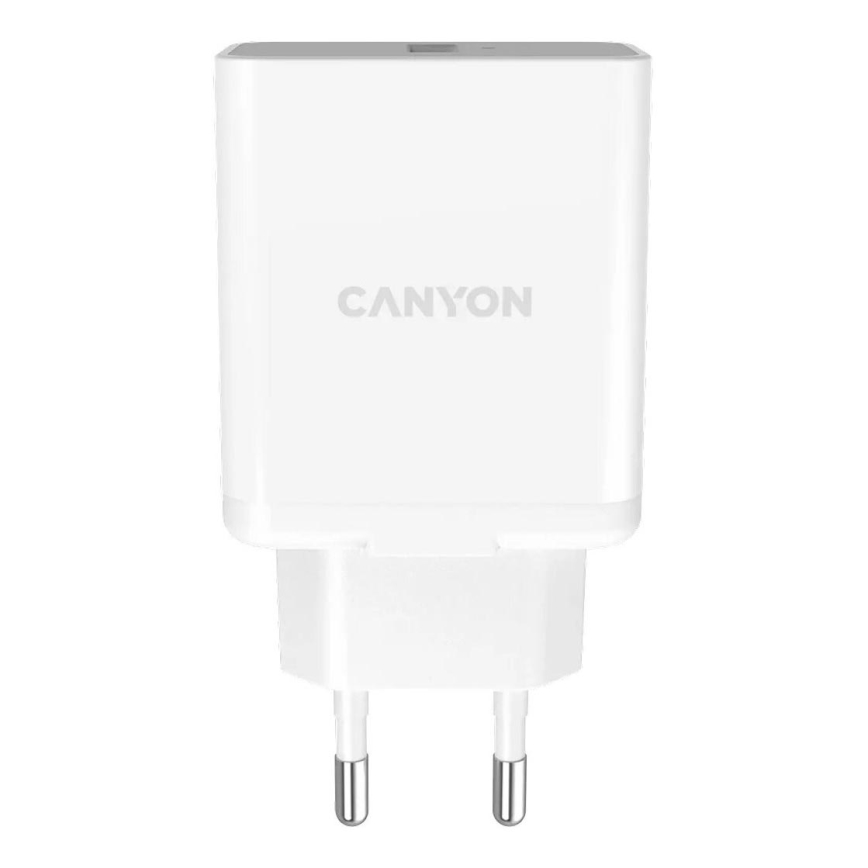 Canyon - Įkrovimo adapteris 1xUSB/230V