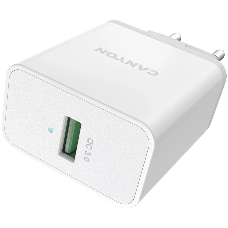 Canyon - Įkrovimo adapteris 1xUSB/230V