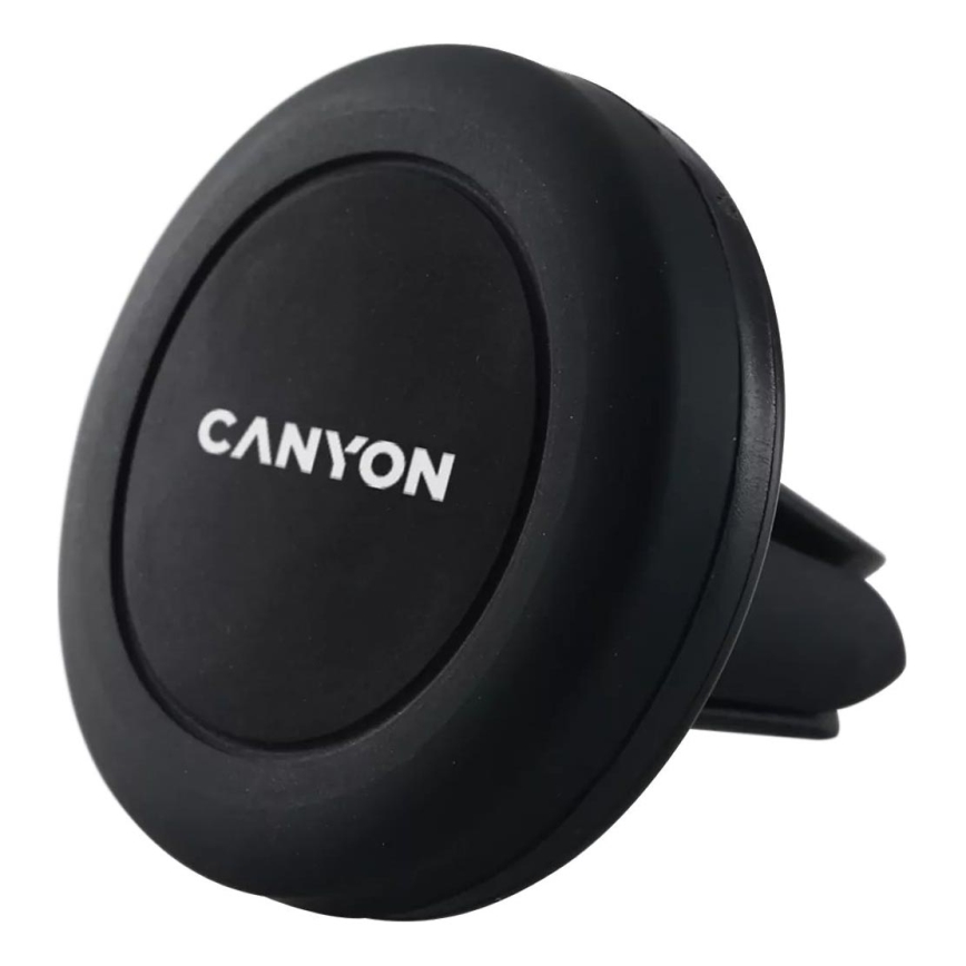 Canyon - Magnetinis automobilio telefono laikiklis apvalus juoda
