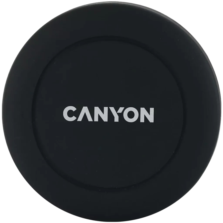 Canyon - Magnetinis automobilio telefono laikiklis apvalus juoda