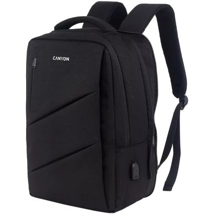 Canyon - Nešiojamojo kompiuterio kuprinė 15.6" juoda