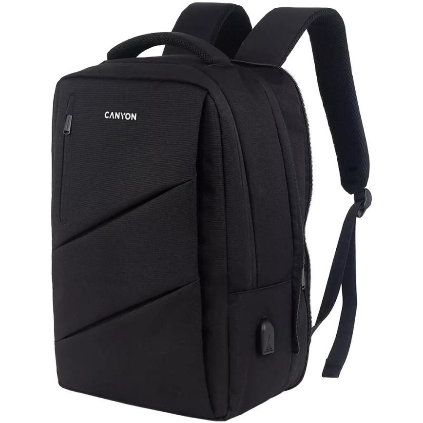 Canyon - Nešiojamojo kompiuterio kuprinė 15.6" juoda