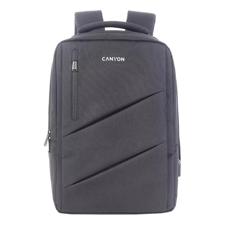 Canyon - Nešiojamojo kompiuterio kuprinė 15,6" pilka