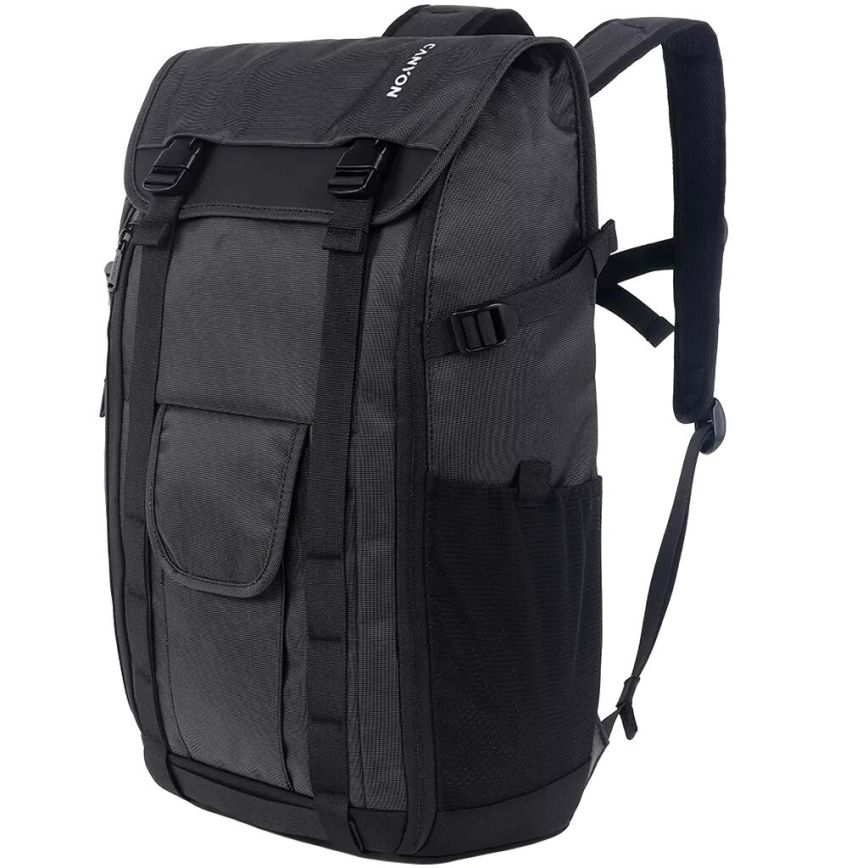 Canyon - Nešiojamojo kompiuterio kuprinė 15 l 15,6" juoda
