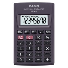 Casio – Kišeninis skaičiuotuvas 1xLR54 juodas