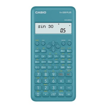 Casio - Mokyklinis skaičiuotuvas 1xAAA turkis