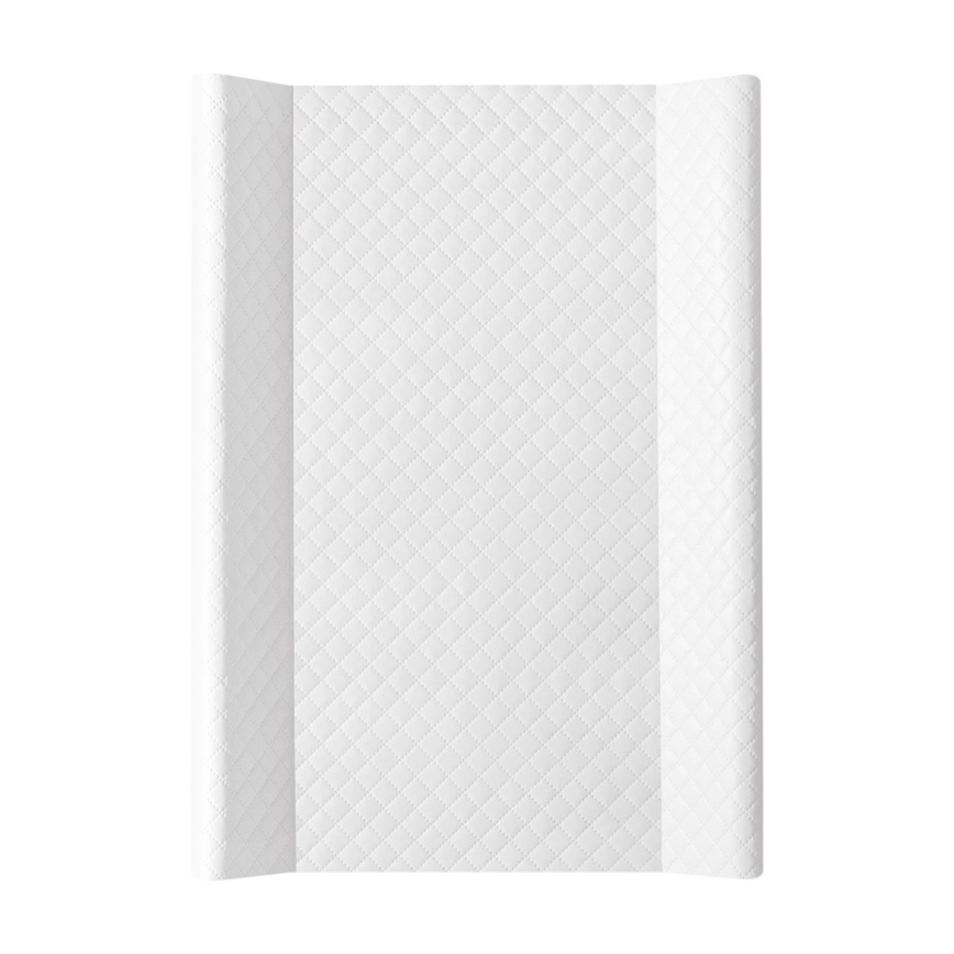 CebaBaby - Vystymo kilimėlis su fiksuota lenta dvišaliu COMFORT 50x70 cm baltas