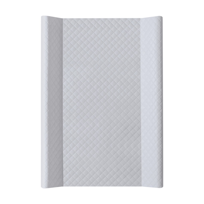 CebaBaby - Vystymo kilimėlis su fiksuota lenta dvišaliu COMFORT 50x70 cm pilka