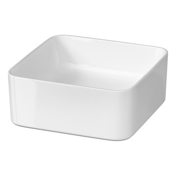 Cersanit K114-007-ECO - Praustuvas ant stalviršio CREA 35x35 cm keramika/blizgi balta