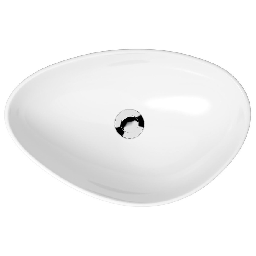 Cersanit K116-052 - Pastatomas praustuvas MODUO 36,5x56,5 cm keramika/blizgūs balti