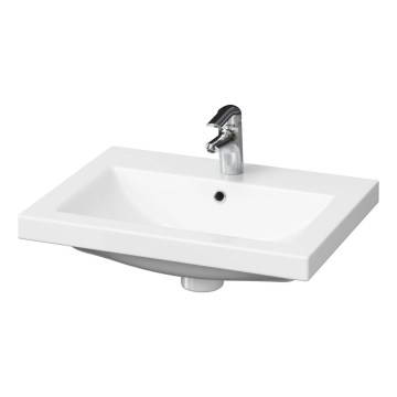 Cersanit K32-003-ECO - Įleidžiamas praustuvas COMO 45x60 cm keramika/blizgi balta